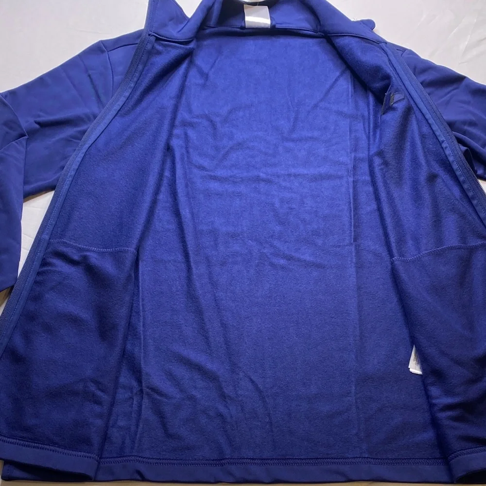 NWT-Adidas Royal Blue‎ Full Zip Jacket Size Small